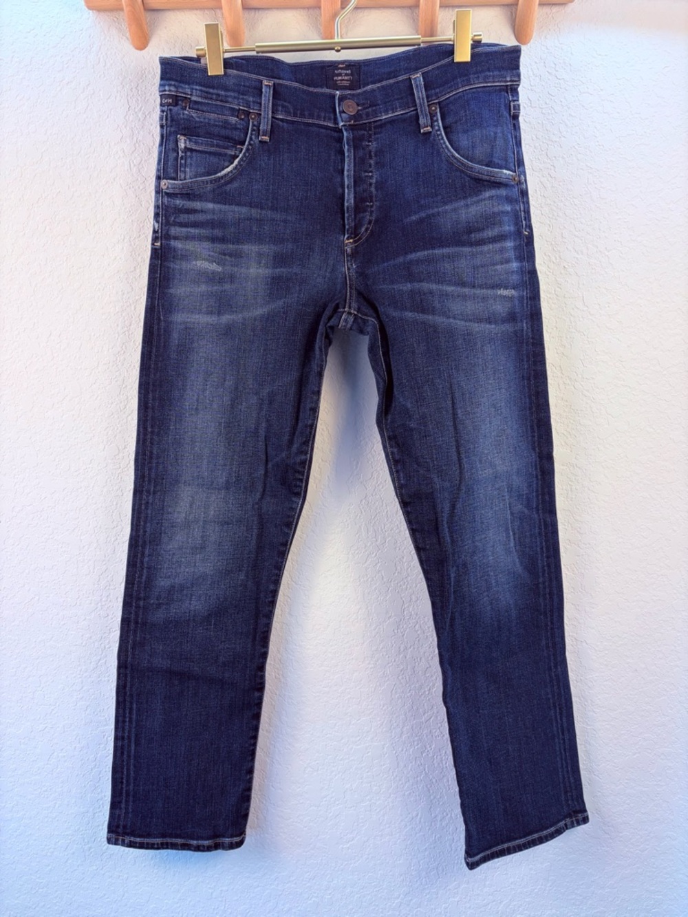 Citizens Of Humanity Emerson Slim Boyfriend Jeans Size 26 1503G-372 Blue Ridge
